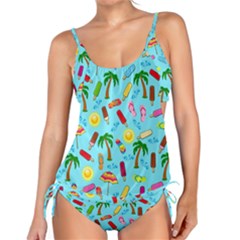 Beach Pattern Tankini by Valentinaart