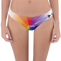 Colour Value Diagram Circle Round Reversible Hipster Bikini Bottoms by Mariart