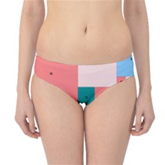 Simple Perfect Squares Squares Order Hipster Bikini Bottoms by Mariart