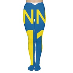 South Africa National Route N1 Marker Women s Tights by abbeyz71