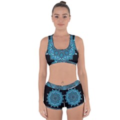 Ornate Mandala Racerback Boyleg Bikini Set by Valentinaart