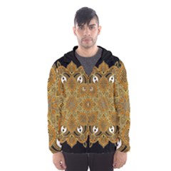 Ornate Mandala Hooded Wind Breaker (men) by Valentinaart