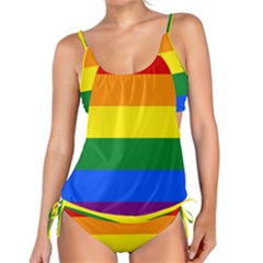 Pride Rainbow Flag Tankini by Valentinaart