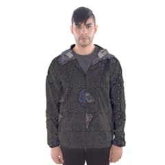 World Map Hooded Wind Breaker (men) by BangZart