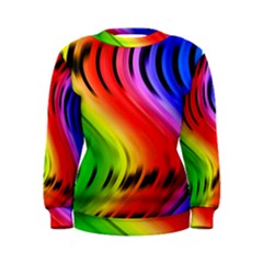 Colorful Vertical Lines Women s Sweatshirt by BangZart