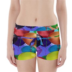 Colorful Balloons Render Boyleg Bikini Wrap Bottoms by BangZart