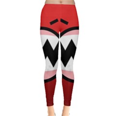 Funny Angry Leggings  by BangZart