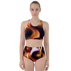 Colourful Abstract Background Design Bikini Swimsuit Spa Swimsuit  by BangZart