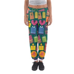 Presents Gifts Background Colorful Women s Jogger Sweatpants by BangZart