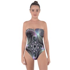 Precious Spiral Tie Back One Piece Swimsuit by BangZart