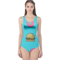 Yumyum  One Piece Swimsuit by TheLimeGreenFlamingo