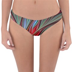 Fractal Bird Of Paradise Reversible Hipster Bikini Bottoms by WolfepawFractals