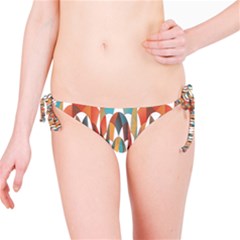 Colorful Geometric Abstract Bikini Bottom by linceazul