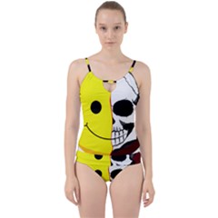 Skull Behind Your Smile Cut Out Top Tankini Set by BangZart