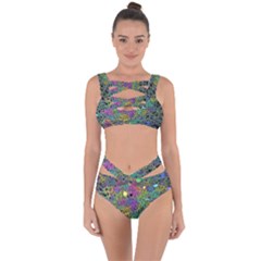 Starbursts Biploar Spring Colors Nature Bandaged Up Bikini Set  by BangZart