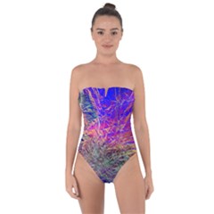 Poetic Cosmos Of The Breath Tie Back One Piece Swimsuit by BangZart