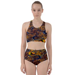 Pattern Bright Bikini Swimsuit Spa Swimsuit  by BangZart