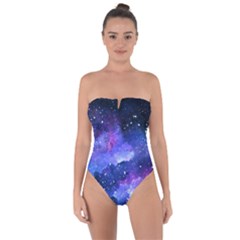 Galaxy Tie Back One Piece Swimsuit
