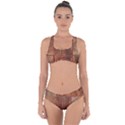 Barnwood Unfinished Criss Cross Bikini Set View1