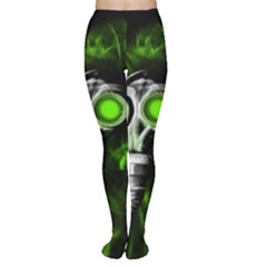 Gas Mask Women s Tights by Valentinaart
