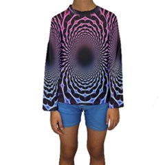 Spider Web Kids  Long Sleeve Swimwear by BangZart