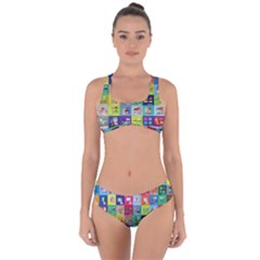 Exquisite Icons Collection Vector Criss Cross Bikini Set by BangZart