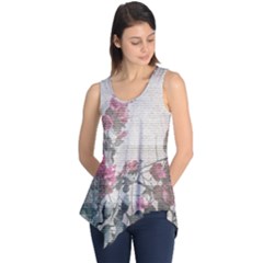 Shabby Chic Style Floral Photo Sleeveless Tunic by dflcprintsclothing