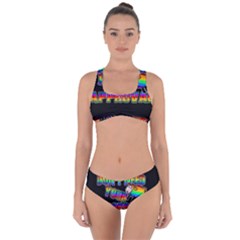 Dont Need Your Approval Criss Cross Bikini Set by Valentinaart