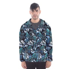 Old Spiderwebs On An Abstract Glass Hooded Wind Breaker (men) by BangZart