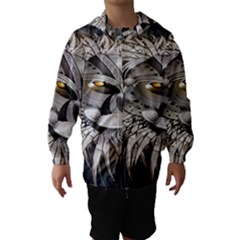 Lion Robot Hooded Wind Breaker (kids) by BangZart