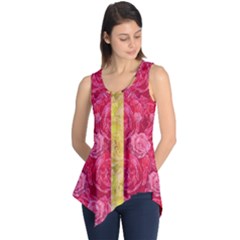 Rose And Roses And Another Rose Sleeveless Tunic by pepitasart