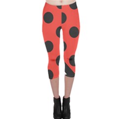Abstract Bug Cubism Flat Insect Capri Leggings  by BangZart
