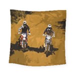 Motorsport  Square Tapestry (Small)