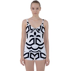 Seal Of Bandar Abbas Tie Front Two Piece Tankini by abbeyz71