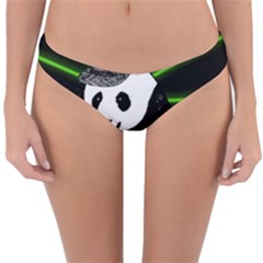 Deejay Panda Reversible Hipster Bikini Bottoms by Valentinaart