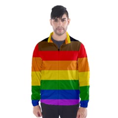 Philadelphia Pride Flag Wind Breaker (men) by Valentinaart