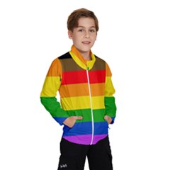 Philadelphia Pride Flag Wind Breaker (kids) by Valentinaart