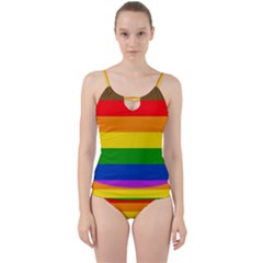 Philadelphia Pride Flag Cut Out Top Tankini Set by Valentinaart