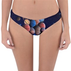 Planets  Reversible Hipster Bikini Bottoms by Valentinaart