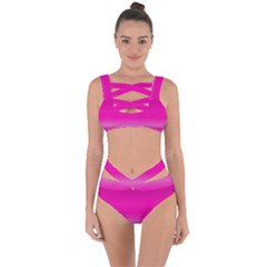 Ombre Bandaged Up Bikini Set  by ValentinaDesign