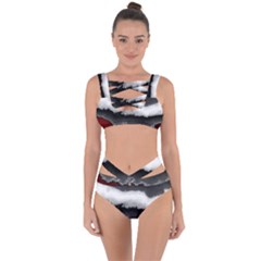 Ombre Bandaged Up Bikini Set  by ValentinaDesign