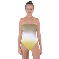 Ombre Tie Back One Piece Swimsuit by ValentinaDesign