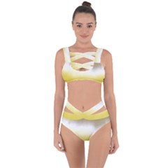 Ombre Bandaged Up Bikini Set  by ValentinaDesign