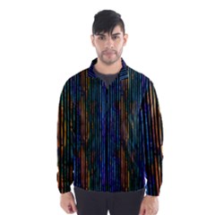 Stylish Colorful Strips Wind Breaker (men) by gatterwe