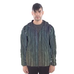 Stylish Rainbow Strips Hooded Wind Breaker (men) by gatterwe