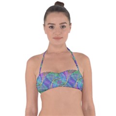 Spiral Pattern Swirl Pattern Halter Bandeau Bikini Top by Nexatart