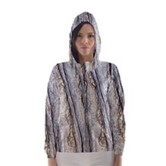 Texture Structure Marble Surface Background Hooded Wind Breaker (women) by Nexatart