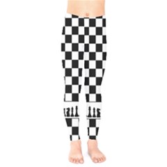 Chess  Kids  Legging by Valentinaart