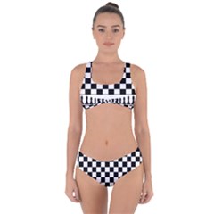 Chess  Criss Cross Bikini Set by Valentinaart