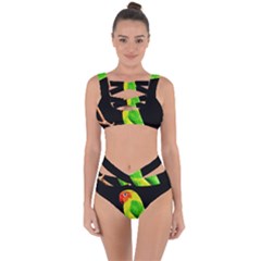 Parrot  Bandaged Up Bikini Set  by Valentinaart